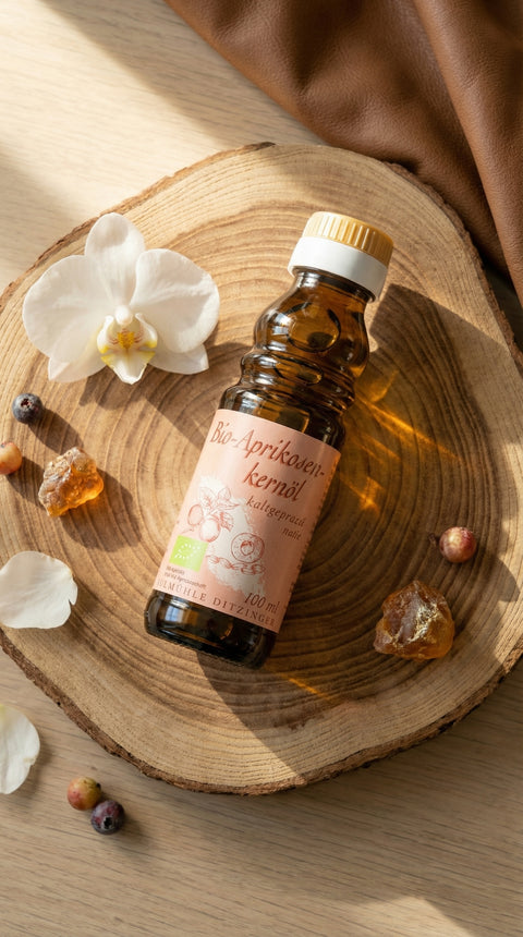 Bio-Aprikosenkernöl, kaltgepresst, DE-ÖKO-006