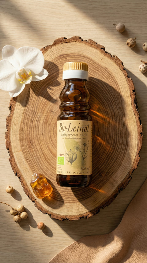 Bio-Leinöl, kaltgepresst, DE-ÖKO-006