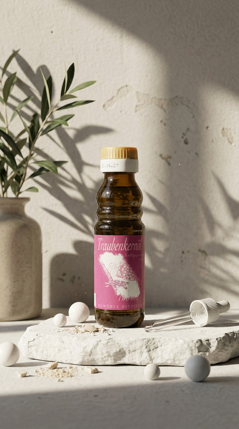 Traubenkernöl, kaltgepresst