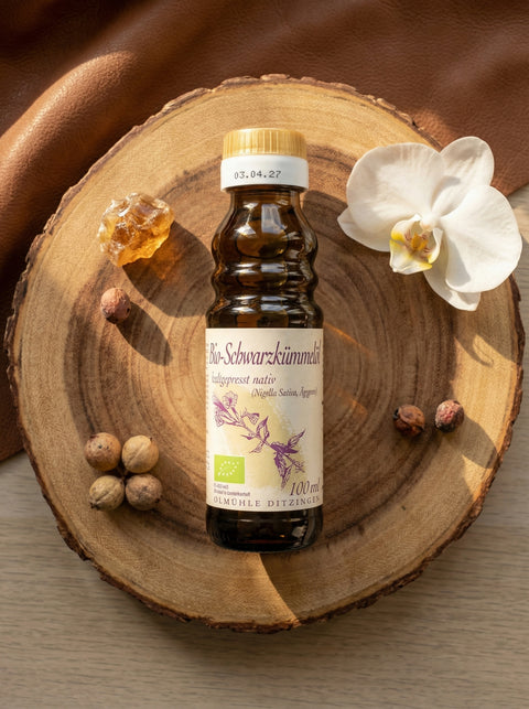 Bio-Schwarzkümmelöl, kaltgepresst, DE-ÖKO-006