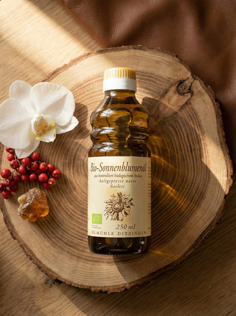 Bio-Sonnenblumenöl, Auslese, kaltgepresst, DE-ÖKO-006