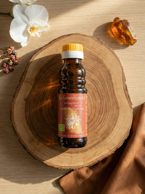 Bio-Sonnenblumenöl, kaltgepresst, DE-ÖKO-006
