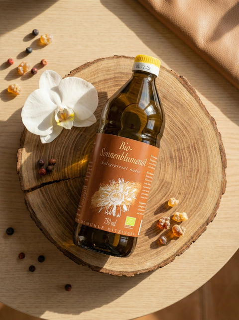 Bio-Sonnenblumenöl, kaltgepresst, DE-ÖKO-006