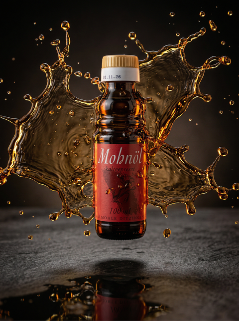 Mohnöl, kaltgepresst