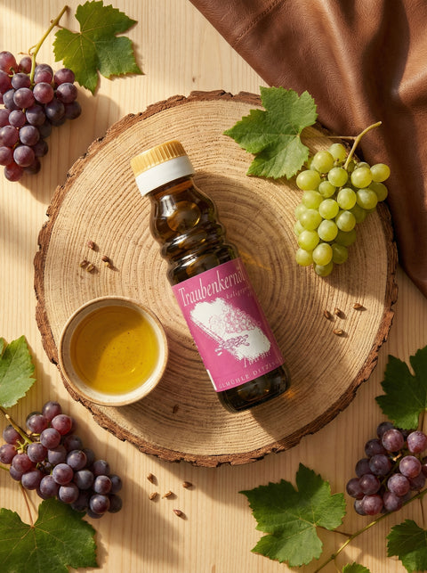 Traubenkernöl, kaltgepresst