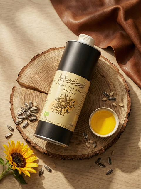 Bio-Sonnenblumenöl, Auslese, kaltgepresst, DE-ÖKO-006