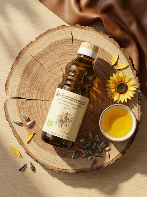 Bio-Sonnenblumenöl, Auslese, kaltgepresst, DE-ÖKO-006