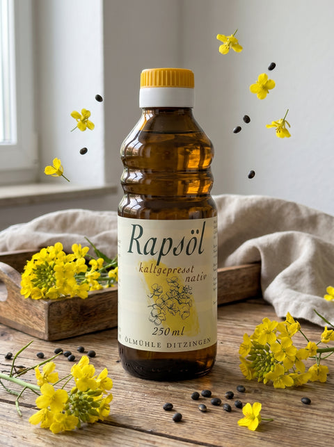 Rapsöl, kaltgepresst
