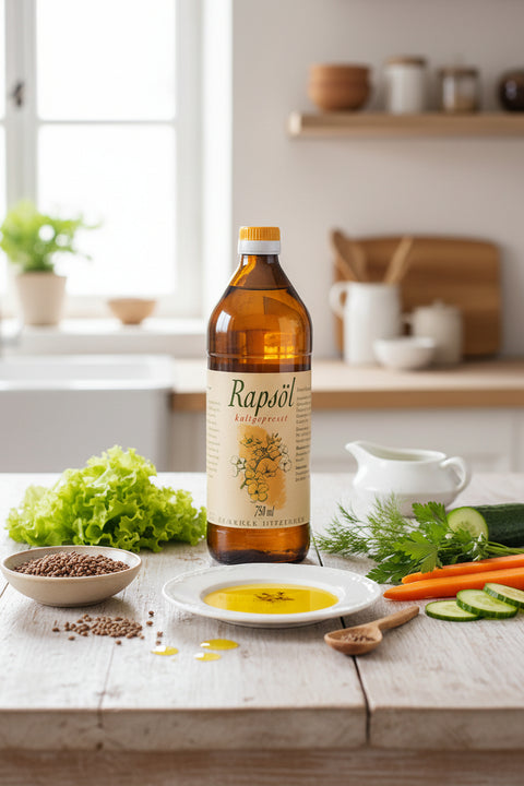 Rapsöl, kaltgepresst