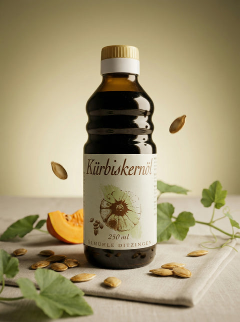 Kürbiskernöl, kaltgepresst