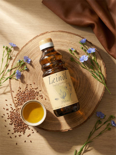 Leinöl, kaltgepresst